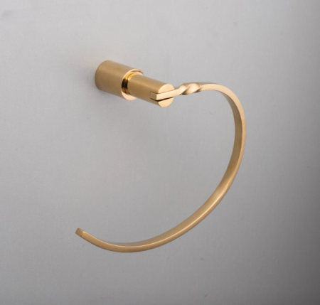 Kent Elegance Gold Towel Ring 1106G