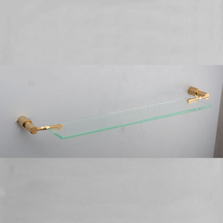 Kent Elegance Gold Glass Shelf 1107G
